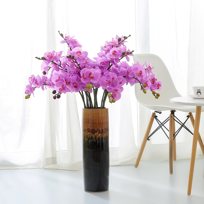 Chất lượng cao thực sự chạm vàonhánh hoa lannhân tạo để bán