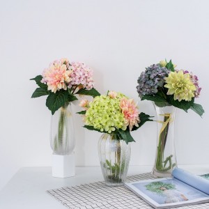 Bánnóng đẹp bàn cưới lãng mạn trang trí bó hoa cô dâu hoa lụanhân tạo